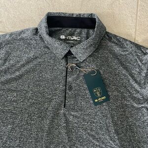 G Mac Men's large grey polo